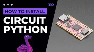 How to Install CircuitPython on a KB2040 board (OR ANY OTHER!)