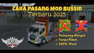 CARA PASANG MOD BUSSID TANPA ZARCHIVER TERBARU 2025