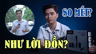 Micro không dây Acemic DV500 Dual Hàng Chính Hãng | Bộ 2 phát TX, 1 thu RX