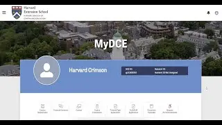 Harvard Division of Continuing Education: MyTasks
