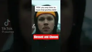 Blessed and Chosen @zauntee #christianmusic #christianrap #music #Blessed #chosen #God