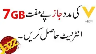 Mobilink Jazz And Veon Get Absulutly Free 7GB Internet 2018