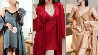 amazing unique women night Robe designer designing