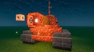 Minecraft Tutorial Build: Construindo um TANQUE de GUERRA! 🪖