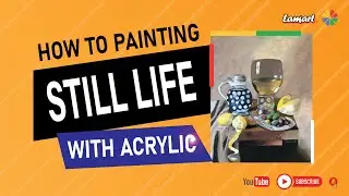 How to painting still life in stages - With acrylic 🖌️