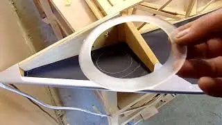 EP186 The first wing gets covered with Oratex on my Fisher Youngster
