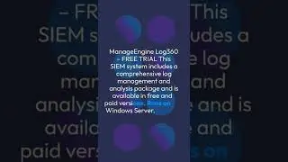 7 Free Syslog Servers | Log Server