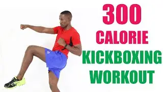 20 Minute Calorie Burning Kickboxing Workout 🔥 300 Calorie Kickboxing Workout 🔥