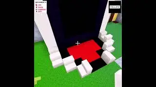 Minecraft skeleton head neither portal #minecraft #shorts