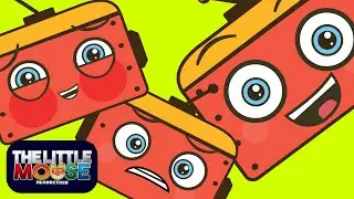 Learning Emotions | Happy Sad Angry Shy Scared Excited |The Little Mouse Production for kids 😍