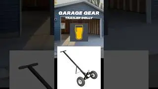 Garage gear - trailer dolly / good for moving things #tools #diy