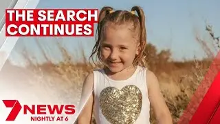 New development in the search for a missing 4-year-old Cleo Smith in Western Australia | 7NEWS