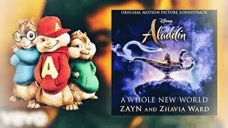 ZAYN ~ A Whole New World ft.Zhavia Ward ~ Chipmunk Version