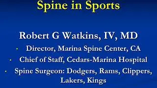Spine Surgery in Athletes
