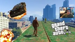 SNIPERS vs STUNTERS #6! (GTA 5 Funny Moments)