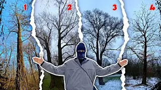 ПОКОРИЛ 4 ДЕРЕВА БОСИКОМ | как я их покорял от первого лица
