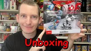 Metroid Dread Samus & E.M.M.I. Amiibo Nintendo Unboxing