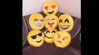 How to make emoji pillow at home.