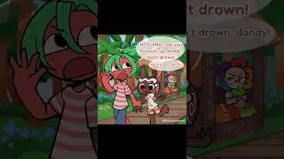 Скрэпс попался... ЕСТЬ ЖИВУЮ РЫБУ?! 🐟🍓 | Dandy's World Comic Dub | #dandysworld #comicdub