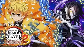INFINITY CASTLE ZENITSU AND OBANAI DESTROY ALL ONLINE!!! - Demon Slayer The Hinokami Chronicles 2