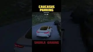 Mountain Car Parking Chaos Ensues! #caucasus #gamingshorts #gameplayhighlights