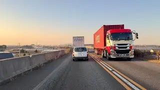 Morning Scenic Drive | Rural and Urban Roads | Japanese Cars and Trucks | Aichi Japan | 4K