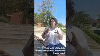 İYTE Mimarlık Bölümü 4. sınıf öğrencisi Aleyna Yorulmaz