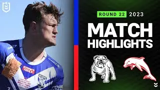 NRL Highlights | NRL 2023 | Canterbury-Bankstown Bulldogs vs Dolphins | Match Highlights