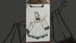 beautiful girl drawing #shorts #viralvideo #ytshorts #cutegirl
