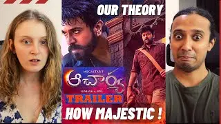 Acharya Trailer REACTION | Megastar Chiranjeevi, Ram Charan | Koratala Siva