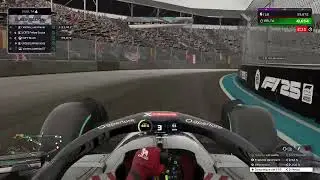 F1 25 - CDR League Equipes - S13 Finale - Miami pole lap: 1:37:422 (pad)