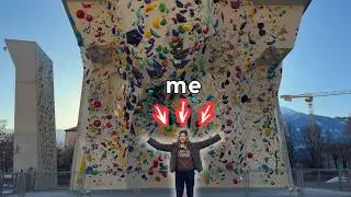 Training in the most famous climbing gym in the world