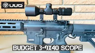 UUQ Budget 3-9x40 Compact Rifle Scope