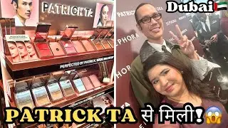 GRWM to Meet Viral Makeup Artist Patrick Ta | Mini vlog 🎉🇦🇪💄 (Hindi)