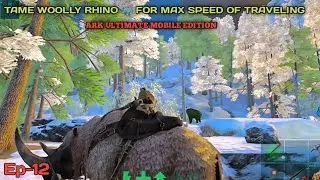 TAME WOOLLY RHINO 🦏 FOR MAX SPEED OF TRAVELING THIS ISLAND 