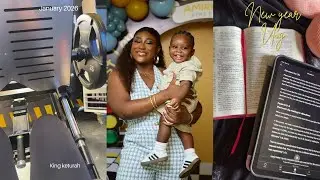 VLOG | Starting The Year With God, Amirion’s 1st Birthday Celebration, Gym Lock In And More…