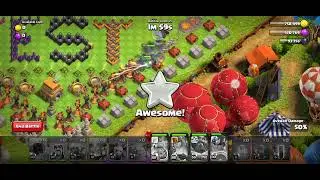 3 star the clash fest challenge (spam strategy, 1 minute left)