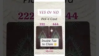 YES Or NO Pick a Card Reading 🔮✨