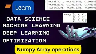 Numpy Arrays Operations | Essential Guide to Scientific Computing with Python
