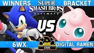 Smash Ultimate - 6WX (Sonic) vs Digital Ramen (Puff) - CNB 172 Winners Bracket