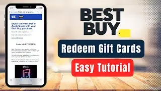 How to Redeem Gift Card Best Buy !