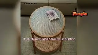 Round coffee table