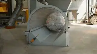 Vollautomatische Sackentleeranlage - fully-automatic Bag Emptying Bag splitter