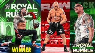 BIG WWE PLANS 🔥 Roman Win Rumble 2026!🚨 Brock Lesnar & The Rock Return🤯 #wwe