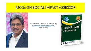 MCQs ON SOCIAL IMPACT ASSESSOR