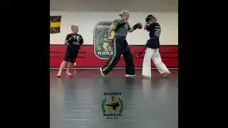 Shell plus Arm and Leg Block Into Knees