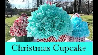 Christmas  Cupcake Giftbox - DIY Dollar Tree Store