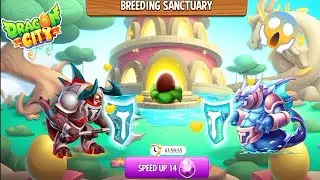NEW BREEDING : War Titan Dragon And Sea Titan Dragon | DRAGON CITY