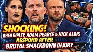 Shocking! Rhea Ripley, Adam Pearce & Nick Aldis Respond After Brutal SmackDown Injury.
