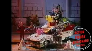 JOCSA Ghostbusters Cazafantasmas Ecto-1 & Water Squirting Proton Pack Heroes Commercial